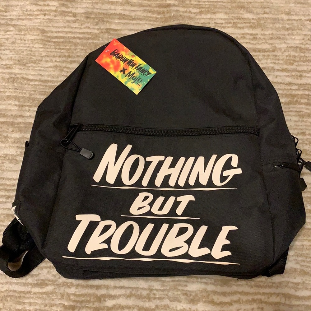 MOJO Baron von Fancy Black Backpack